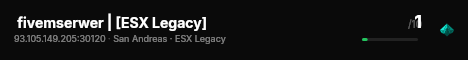  fivemserwer | [ESX Legacy] live status badge
