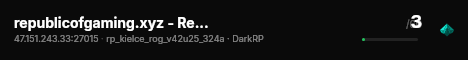 republicofgaming.xyz - Resistance Occupation RP live status badge