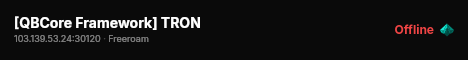 [QBCore Framework] TRON live status badge