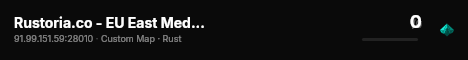 Rustoria.co - EU East Medium Preview Server (Map #6) live status badge