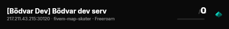 [Bödvar Dev] Bödvar dev serv live status badge