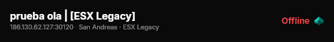 prueba ola | [ESX Legacy] live status badge