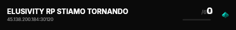 ELUSIVITY RP STIAMO TORNANDO live status badge