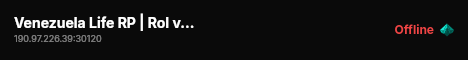 Venezuela Life RP | Rol venezolano | Economía persistente live status badge