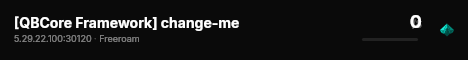[QBCore Framework] change-me live status badge