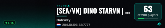 [SEA/VN] DINO STARVN | Viet Nam live status badge