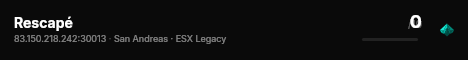 Rescapé live status badge