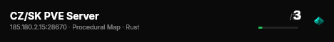 CZ/SK PVE Server live status badge