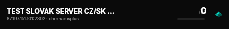 TEST SLOVAK SERVER CZ/SK PRIVATE live status badge