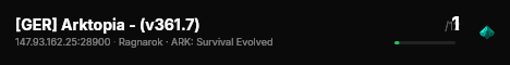 [GER] Arktopia - (v361.7) live status badge