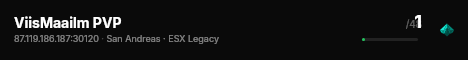 ViisMaailm PVP live status badge