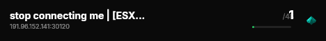 stop connecting me | [ESX Legacy] live status badge
