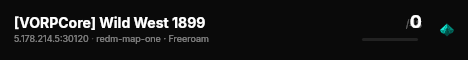 [VORPCore] Wild West 1899 live status badge