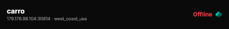 carro live status badge