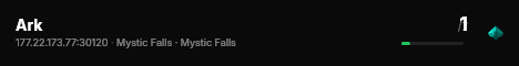 Ark live status badge