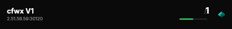 cfwx V1 live status badge