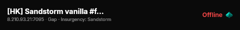 [HK] Sandstorm vanilla #fkg52 live status badge