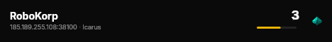 RoboKorp live status badge