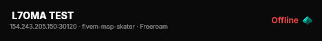  L7OMA TEST live status badge