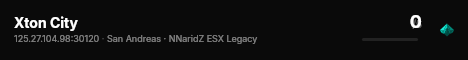 Xton City live status badge