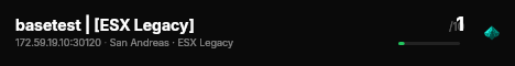 basetest | [ESX Legacy] live status badge