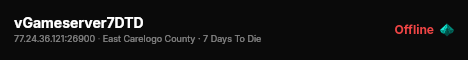 vGameserver7DTD live status badge