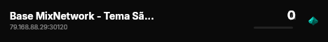 Base MixNetwork - Tema São Paulo live status badge