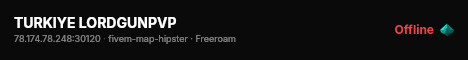 TURKIYE LORDGUNPVP live status badge