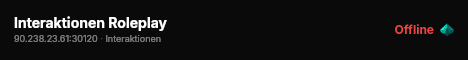 Interaktionen Roleplay live status badge