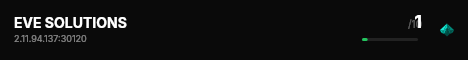 EVE SOLUTIONS live status badge