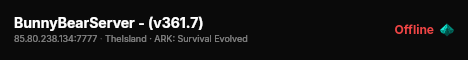 BunnyBearServer - (v361.7) live status badge