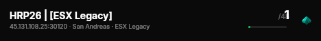 HRP26 | [ESX Legacy] live status badge