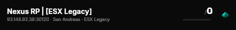 Nexus RP | [ESX Legacy] live status badge