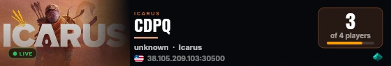 CDPQ live status badge