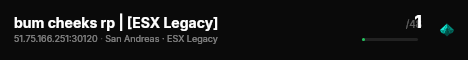 bum cheeks rp | [ESX Legacy] live status badge