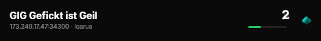 GIG Gefickt ist Geil live status badge