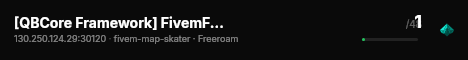 [QBCore Framework] FivemFuckers live status badge