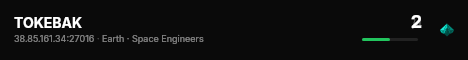 TOKEBAK live status badge