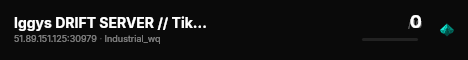 Iggys DRIFT SERVER // Tiktok: @ignatik_sim live status badge