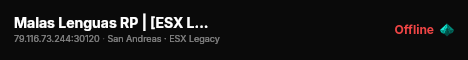 Malas Lenguas RP | [ESX Legacy] live status badge