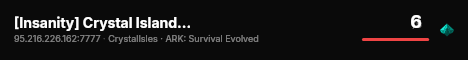 [Insanity] Crystal Island - (v361.7) live status badge