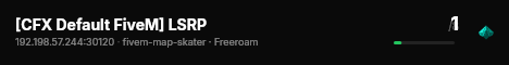 [CFX Default FiveM] LSRP live status badge