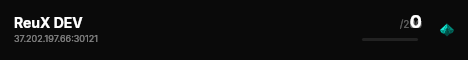 ReuX DEV live status badge
