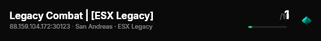 Legacy Combat | [ESX Legacy] live status badge