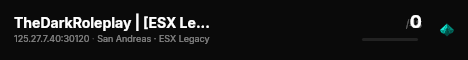 TheDarkRoleplay | [ESX Legacy] live status badge