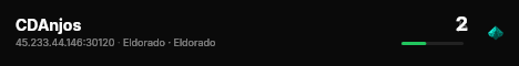 CDAnjos live status badge