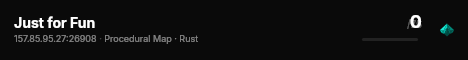 Just for Fun live status badge