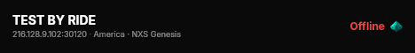 TEST BY RIDE live status badge