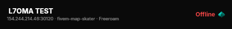  L7OMA TEST live status badge