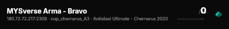 MYSverse Arma - Bravo live status badge